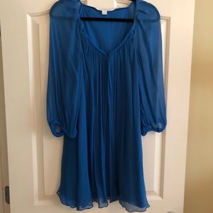 Diane Von Furstenberg Blue Dress